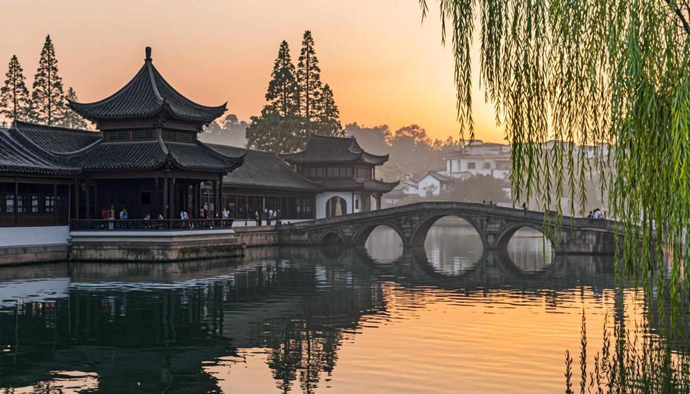 Suzhou city view